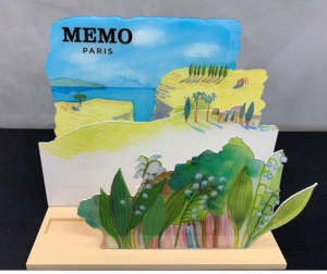 Display de balcão personalizado