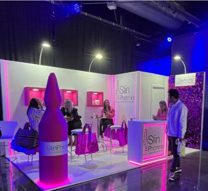 Stand personalizado em feira de negócios